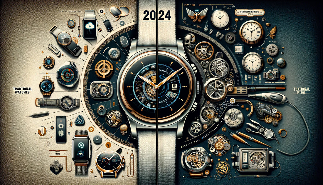 Smartwatches vs. Traditional Watches: The 2024 Timekeeping Showdown